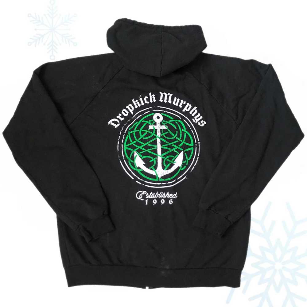 Dropkick Murphys Zip-Up Hoodie Sweatshirt (L) - image 1