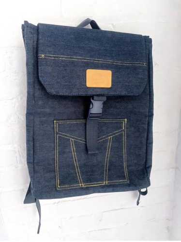 Jean Paul Gaultier denim backpack