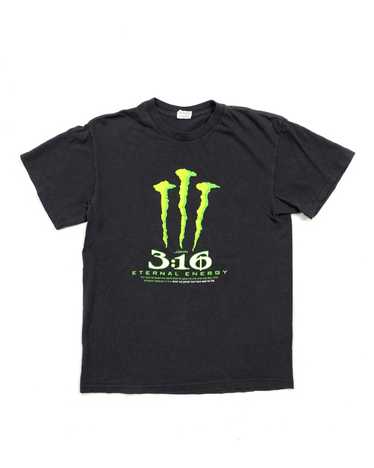 Vintage Vtg Y2K 00s Monster Energy Parody Tee / Re