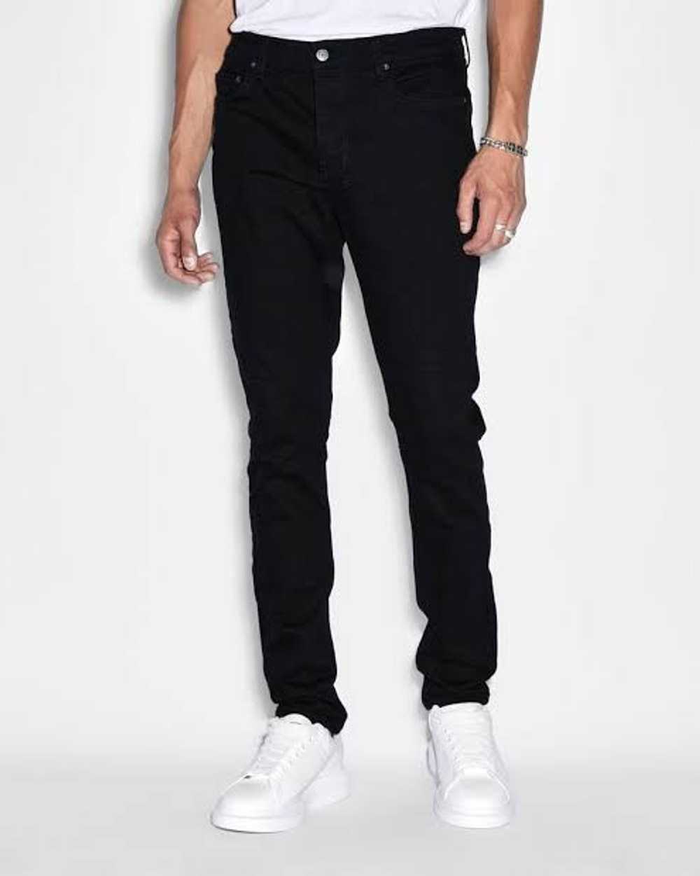 Ksubi Ksubi laid black jeans - image 2