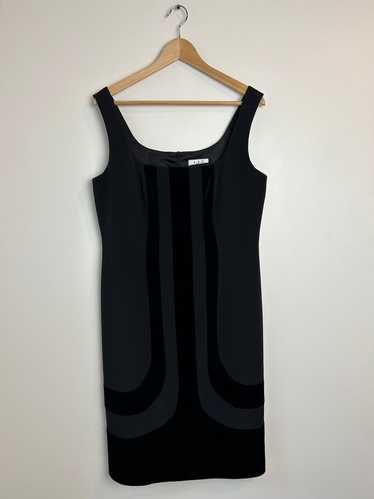 David Meister Vintage Silk Little Black Dress (12)