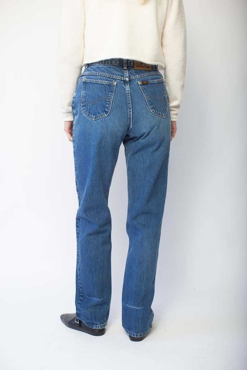 Vintage High Rise Lee Denim - Blue - image 8