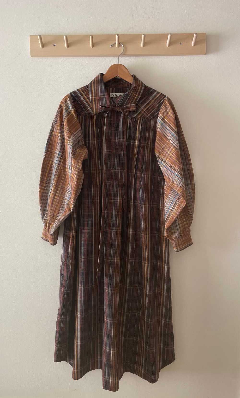 kas maria Poplin plaid shirtdress (S) | Used,… - image 1