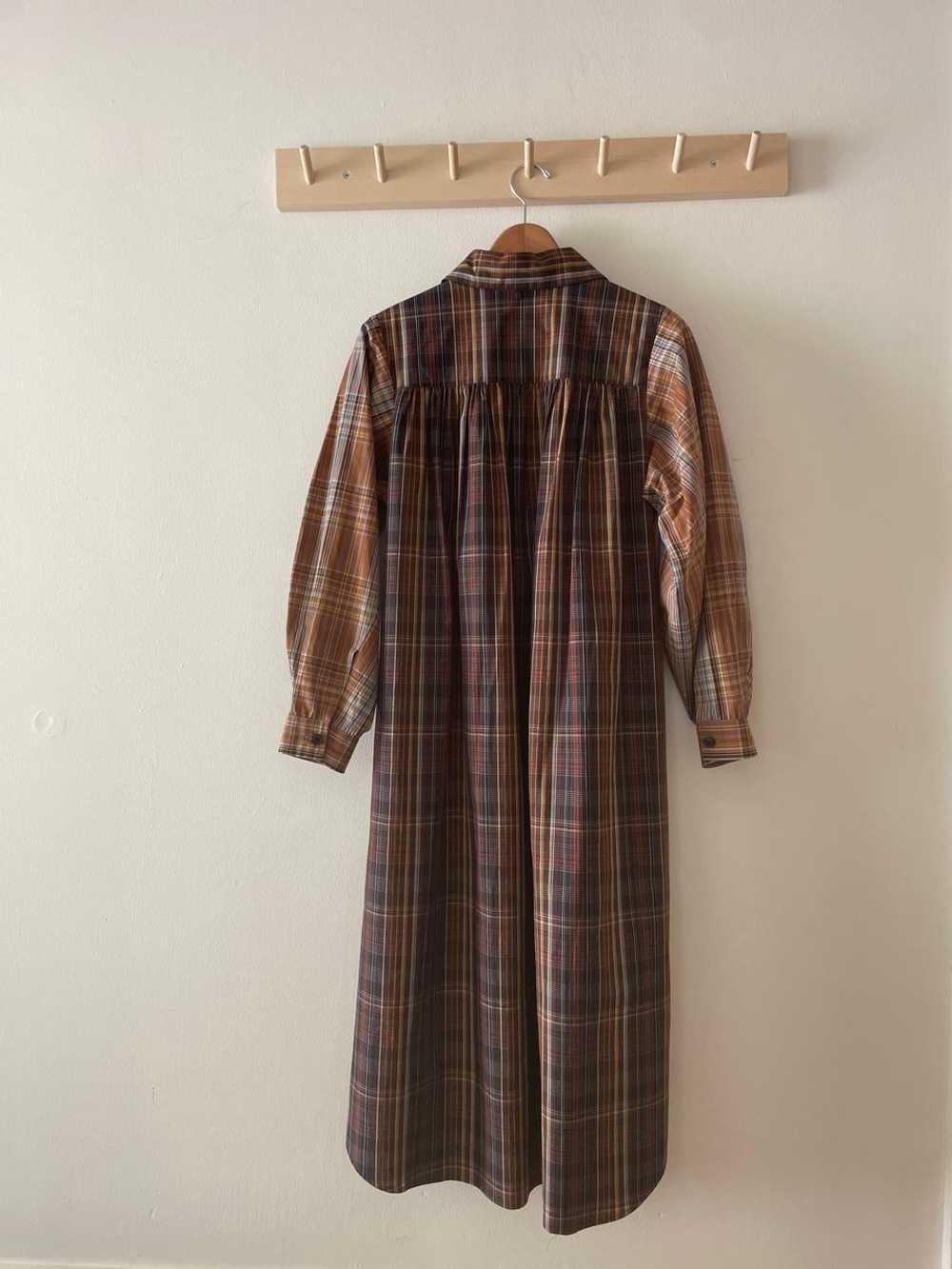 kas maria Poplin plaid shirtdress (S) | Used,… - image 3