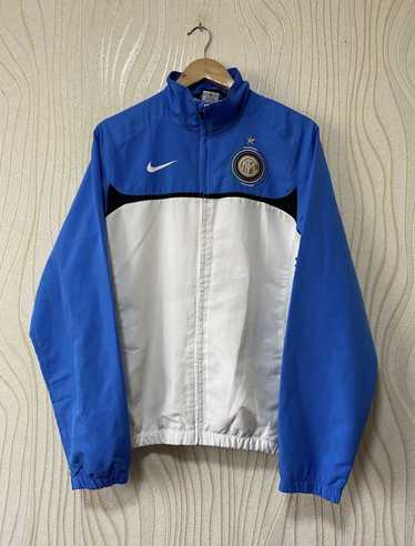 Rare VTG fashion 2002 NIKE INTER MILAN Y2K 1/4 Zip Training Pullover Mens Large