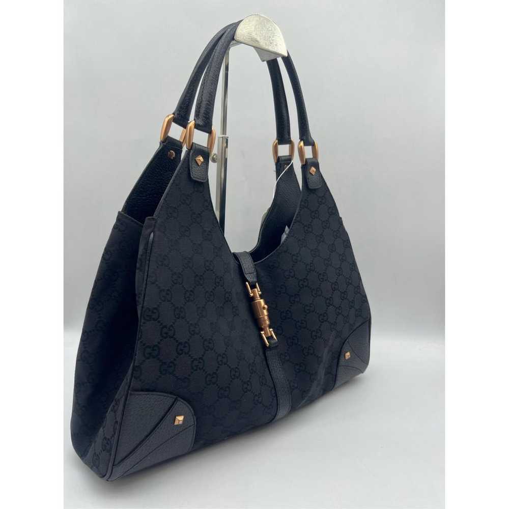 Gucci Jackie Vintage cloth handbag - image 3