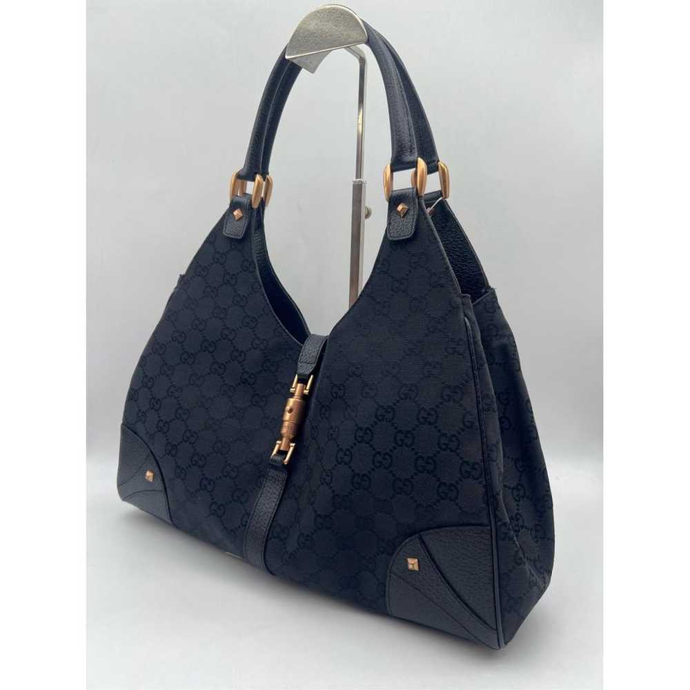 Gucci Jackie Vintage cloth handbag - image 4