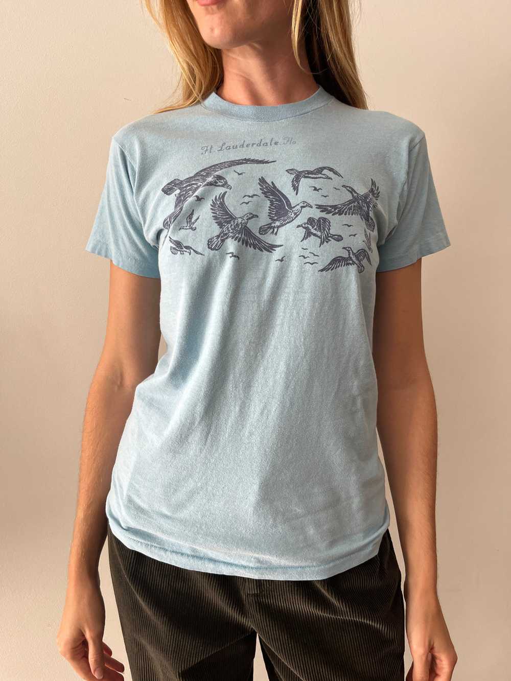 70s Ft. Lauderdale Seagulls Tee - image 1