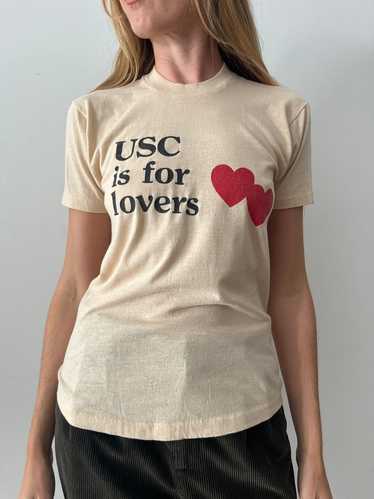 70s/80s USC Is For Lovers tee