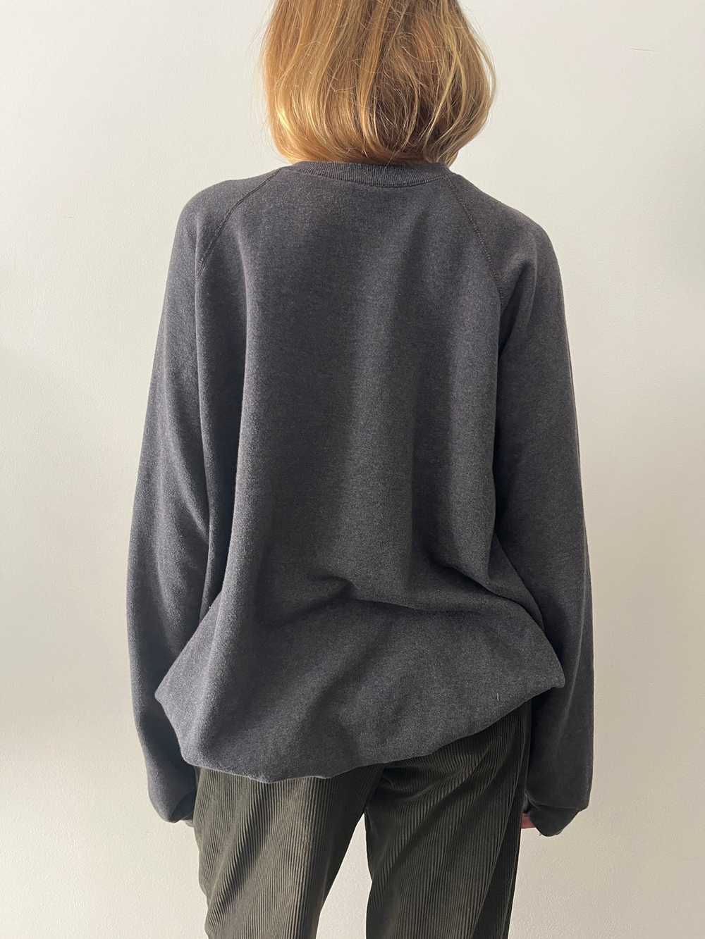 Oversized Charcoal Grey Sweatshirt - image 2