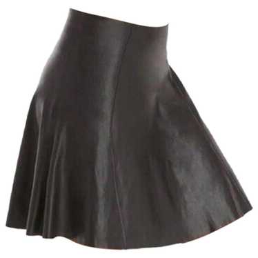 Spanx Vegan leather mini skirt