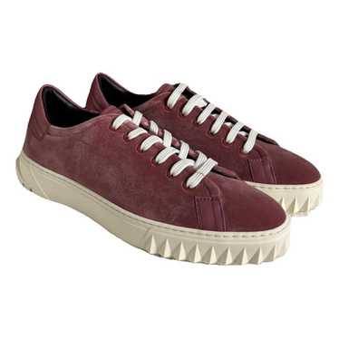 Salvatore Ferragamo Velvet trainers