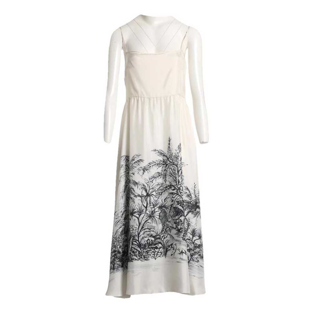 Dior Silk mid-length dress - image 1