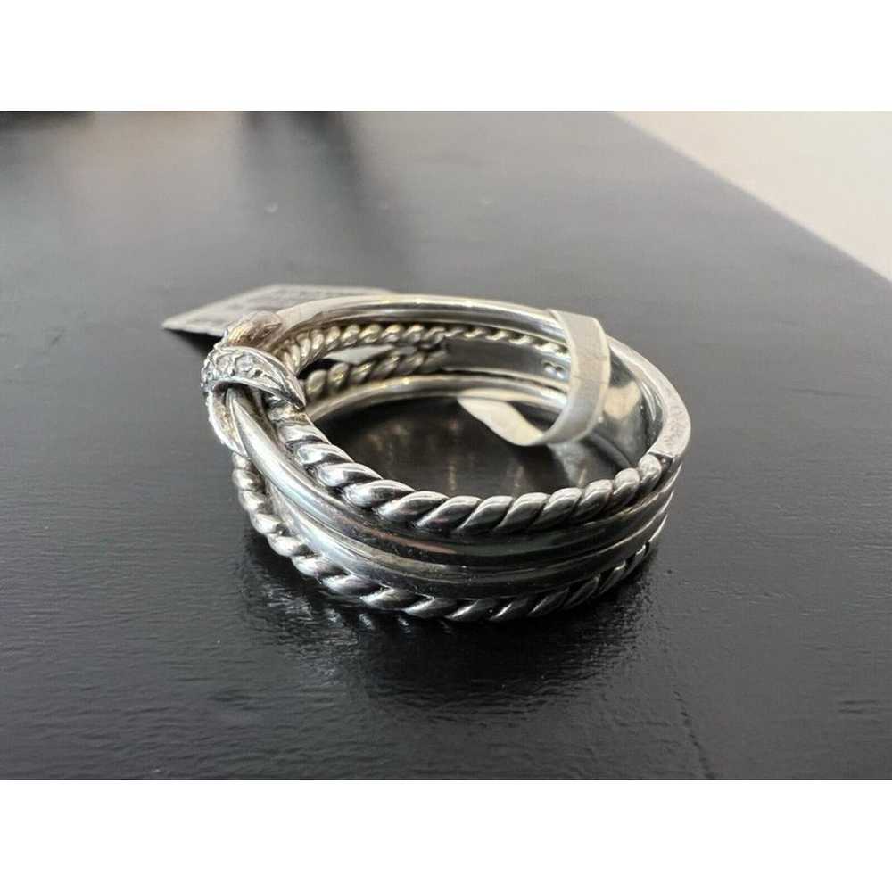 David Yurman Silver ring - image 2