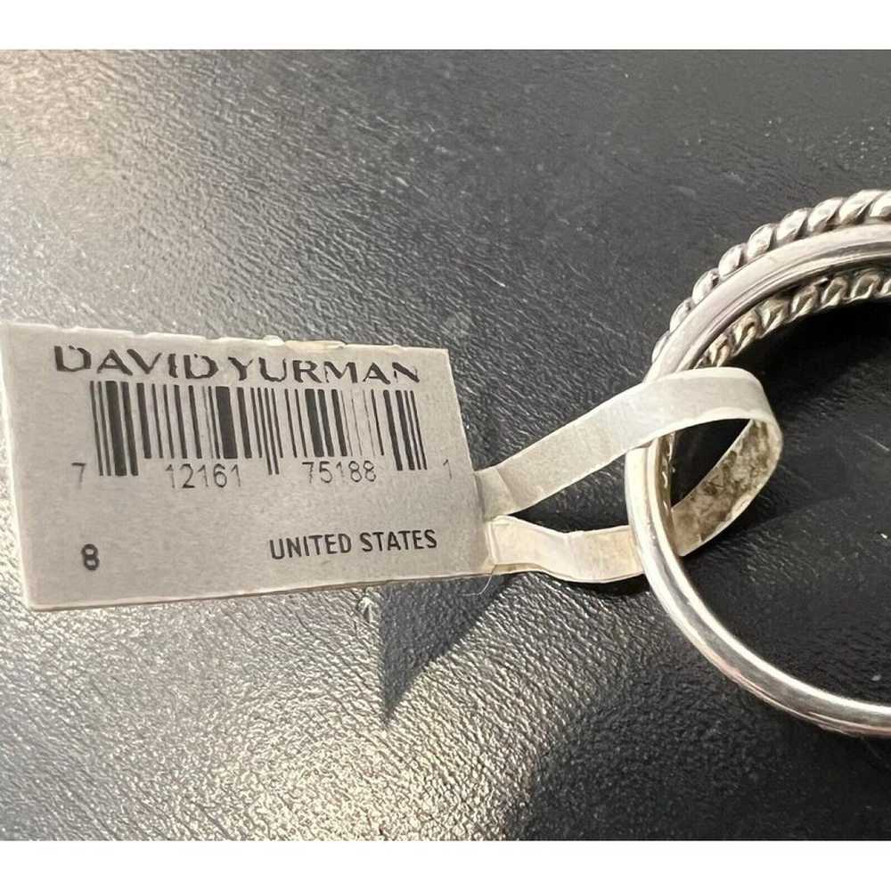 David Yurman Silver ring - image 5