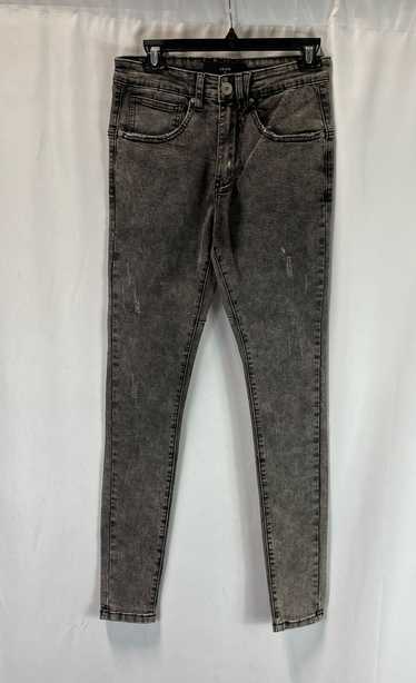 NWT Kollar Womens Gray Distressed 203 Rockstars Cl