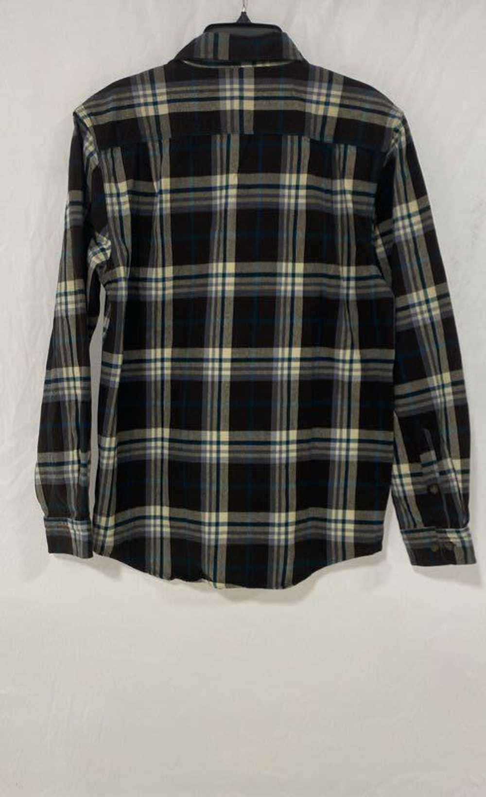 NWT Carhartt Mens Black White Plaid Cotton Loose … - image 2