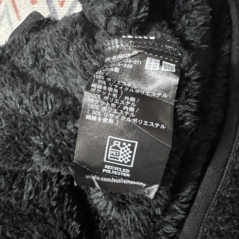 Japanese Brand × Uniqlo Uniqlo Fleece Black Vest - image 4