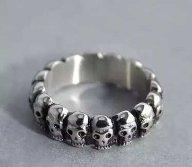 Japanese Brand × Streetwear × Vintage Skull ring - image 1