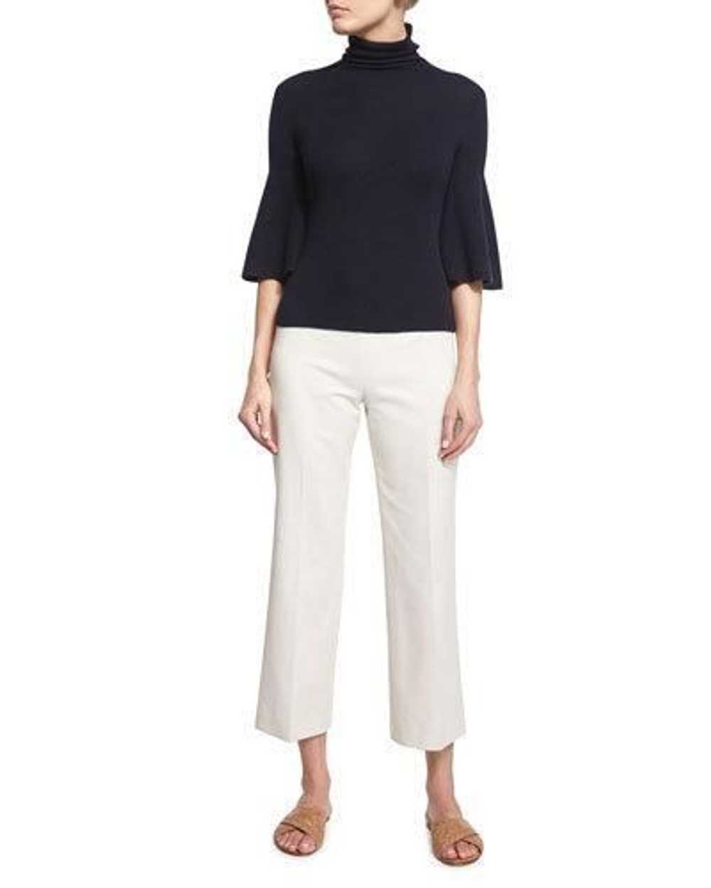 The Row The Row Silk Cashmere Bell Sleeve Navy Bl… - image 2