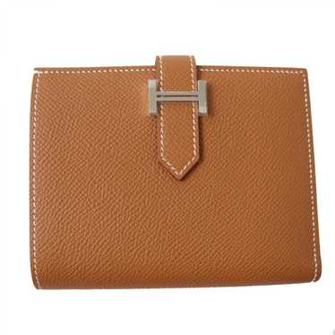 Hermes Hermes Hermes Bearn Compact Wallet Epsom G… - image 1