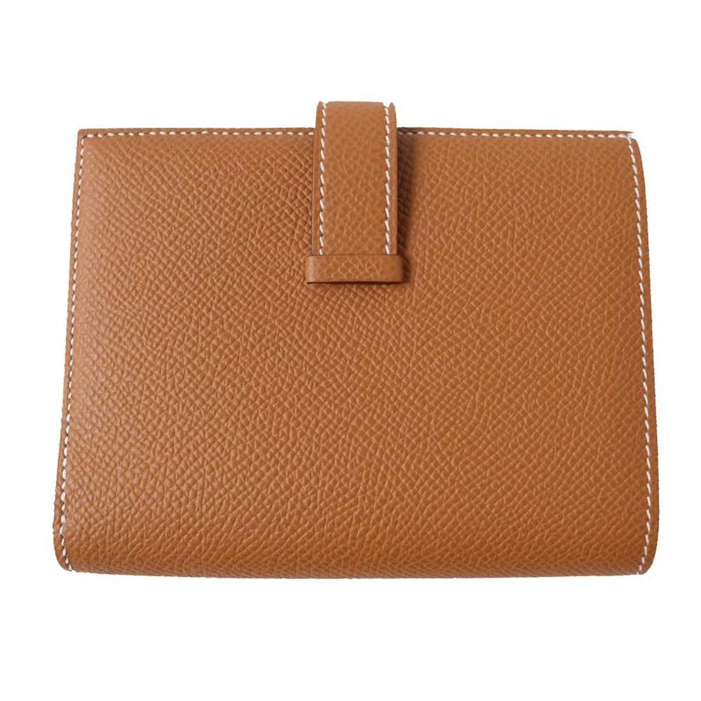 Hermes Hermes Hermes Bearn Compact Wallet Epsom G… - image 3