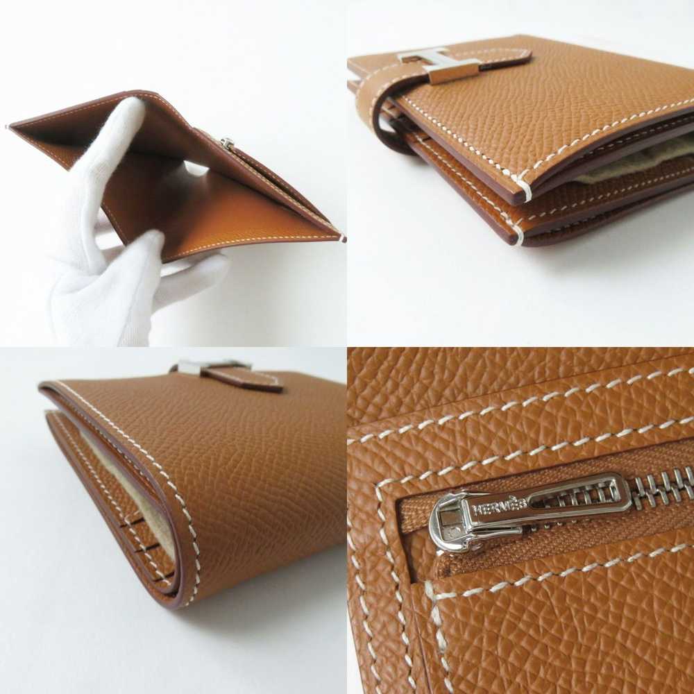 Hermes Hermes Hermes Bearn Compact Wallet Epsom G… - image 9