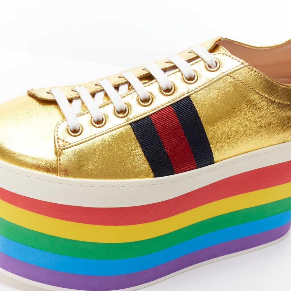 Gucci GUCCI Alessandro Michele Peggy rainbow gold… - image 7