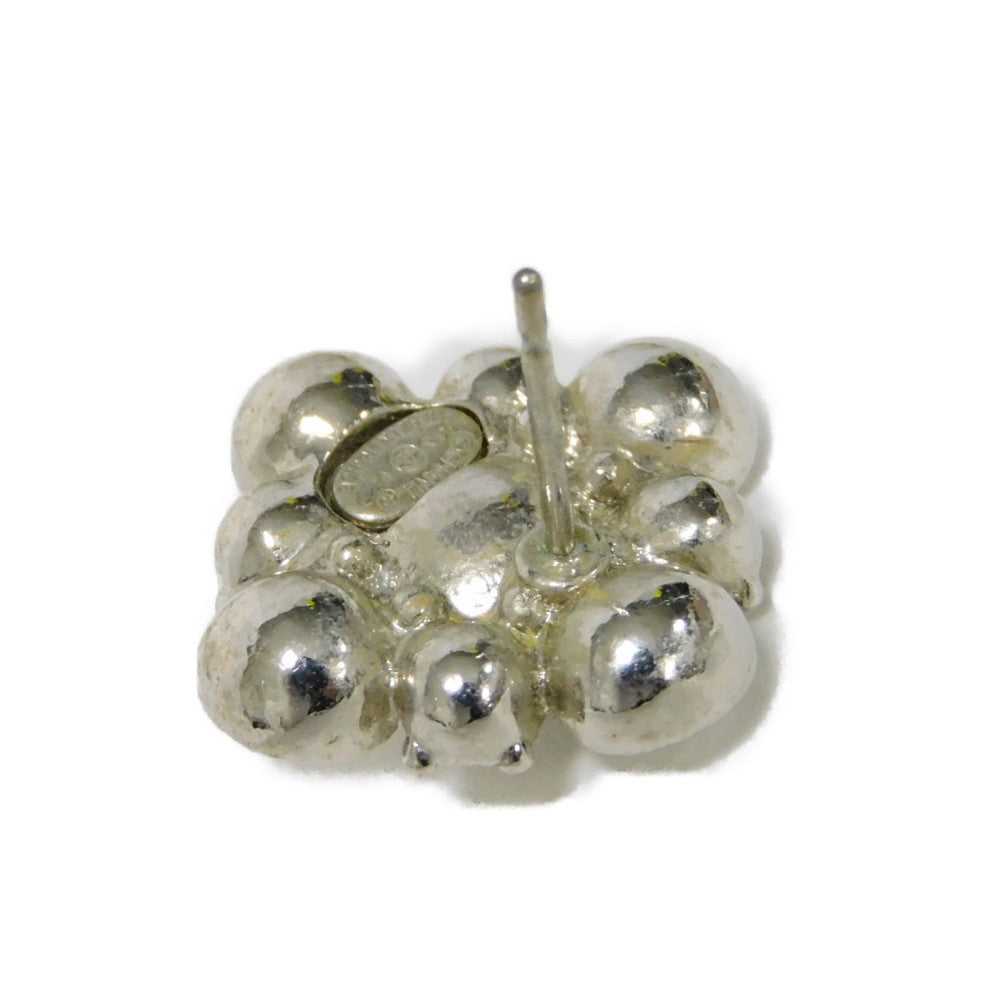 CHANEL Pierce A37285 Rhinestone x metal Clear x c… - image 12