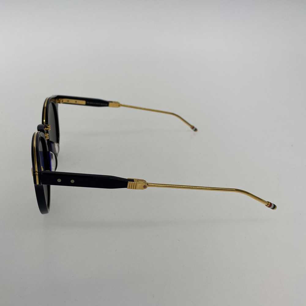 USED THOM BROWNE TB-806-C-NVY-GLD-52-AF VERYGOOD … - image 2