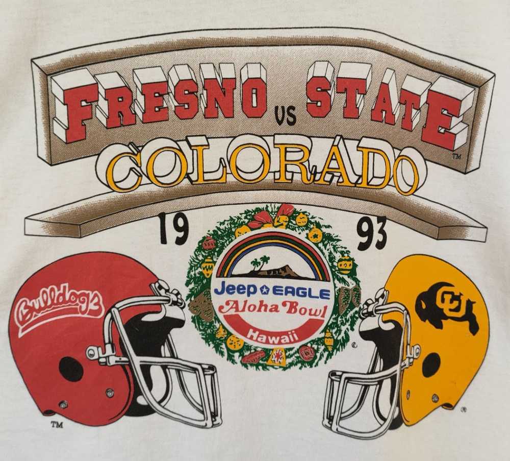 NFL × Vintage 90s Vtg Fresno State vs Colorado Fo… - image 2