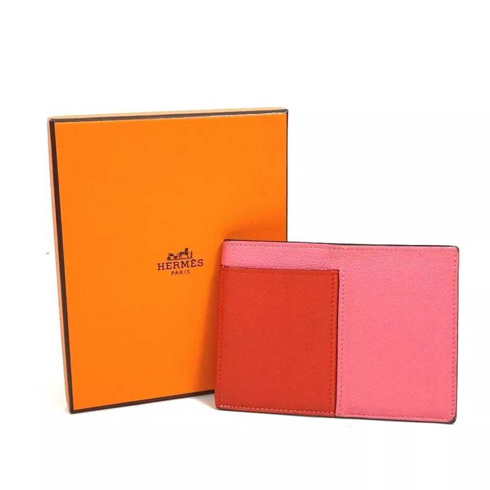 Hermès Leather clutch bag - image 6