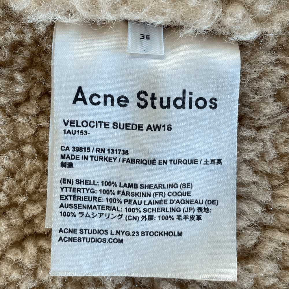 Acne Studios Acne Studios Dark Orange Velocite Su… - image 8