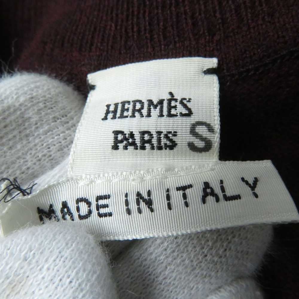 Hermes Hermes HERMES Cashmere Shawl Stole Scarf N… - image 10