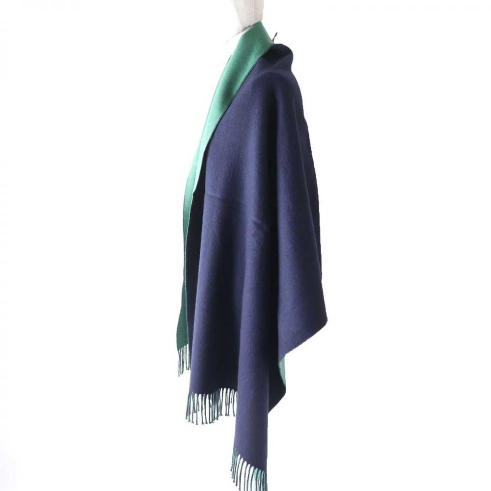 Hermes Hermes HERMES Cashmere Shawl Stole Scarf N… - image 4