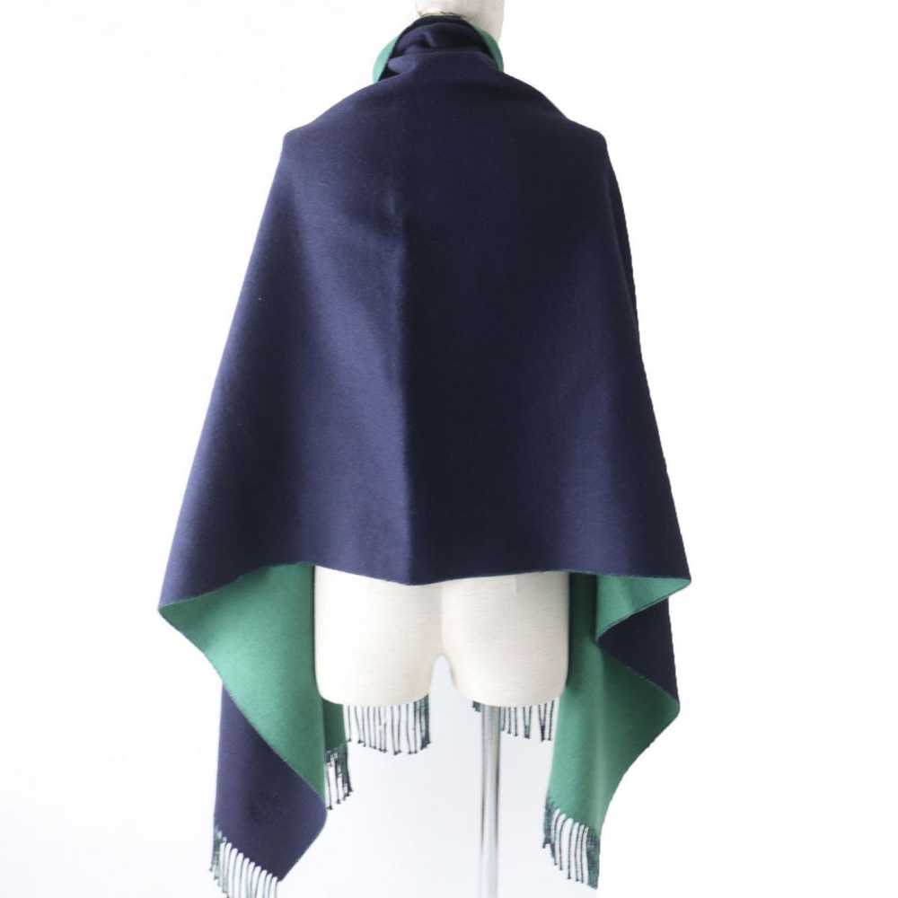 Hermes Hermes HERMES Cashmere Shawl Stole Scarf N… - image 5