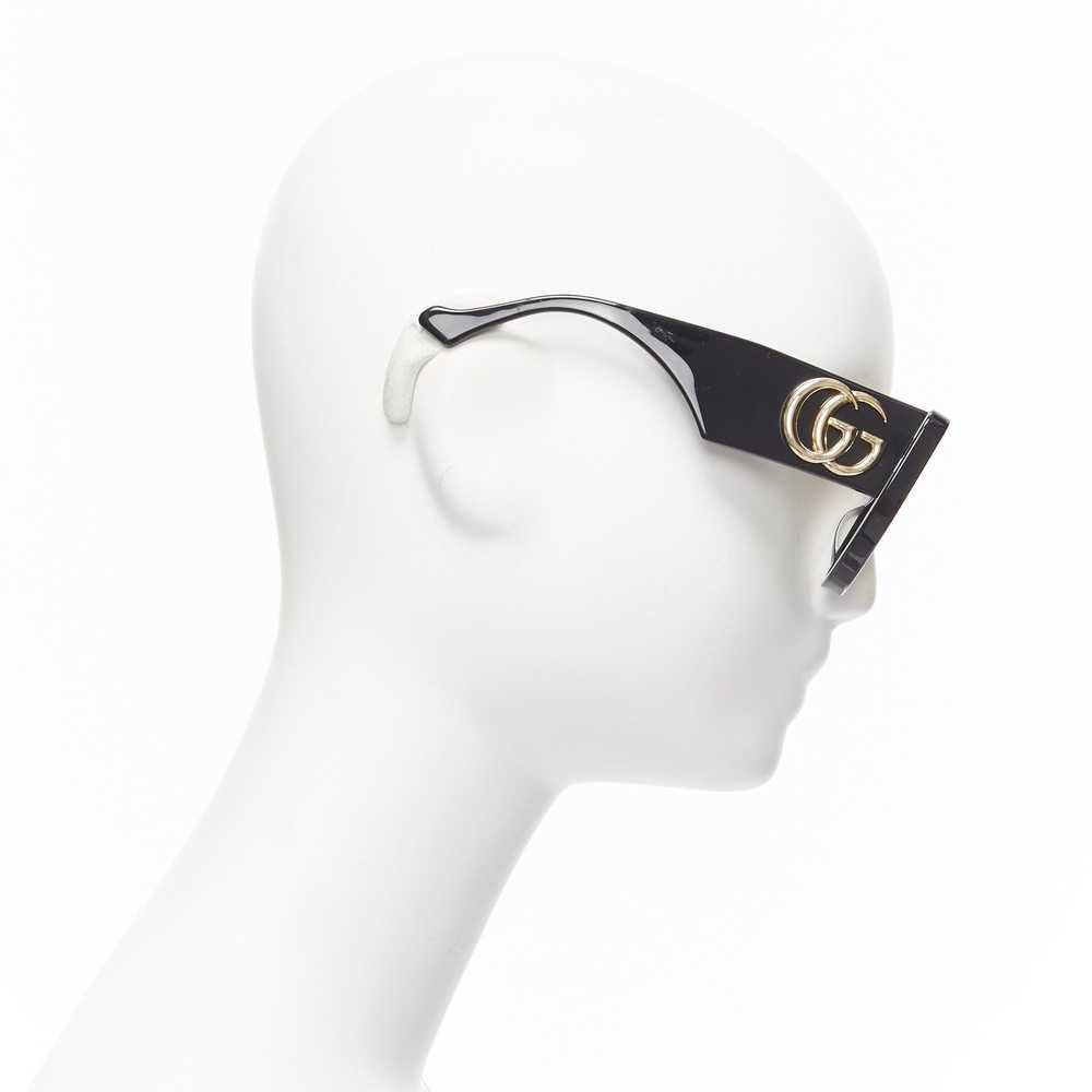 Gucci GUCCI GG0956S black gold GG logo yellow len… - image 3