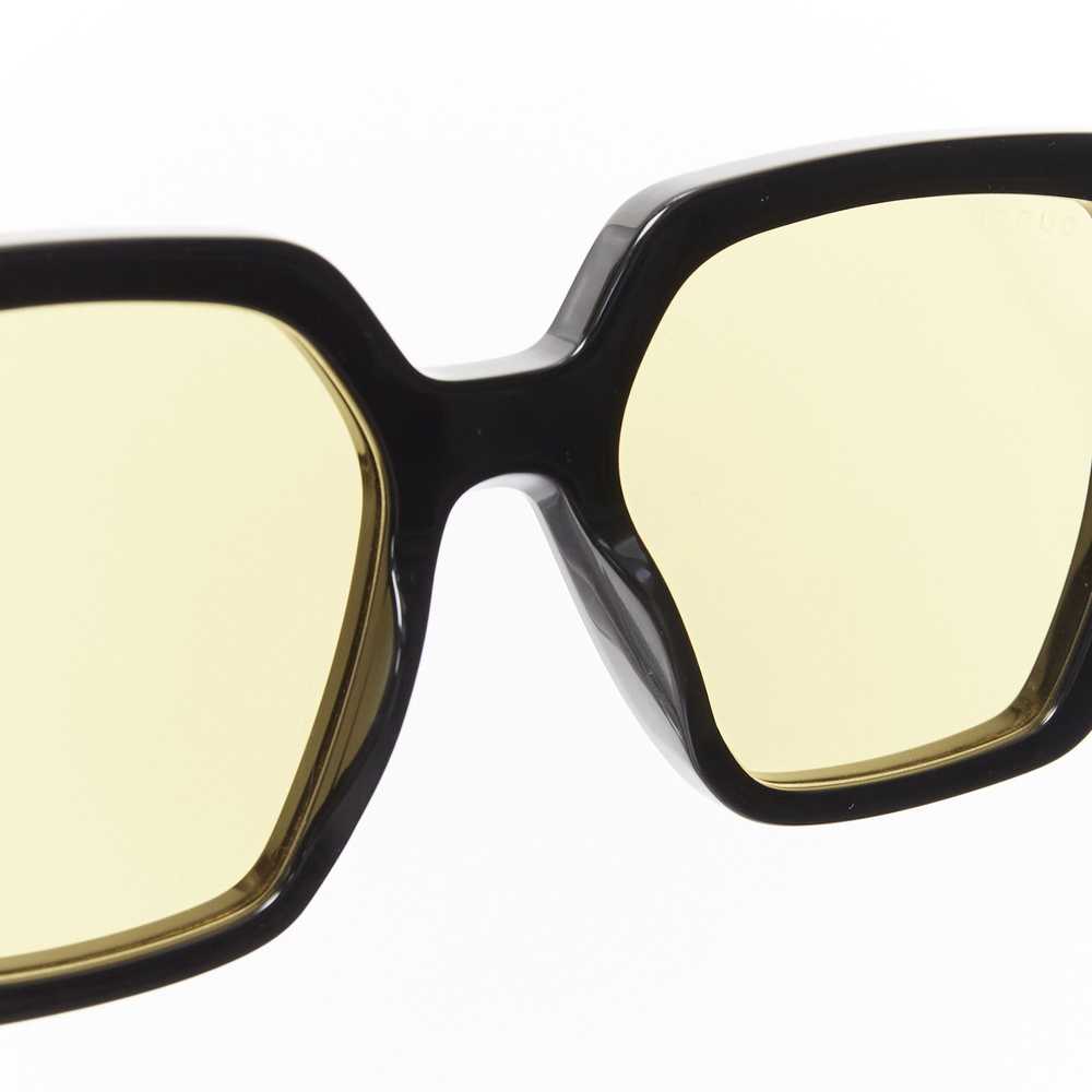 Gucci GUCCI GG0956S black gold GG logo yellow len… - image 6