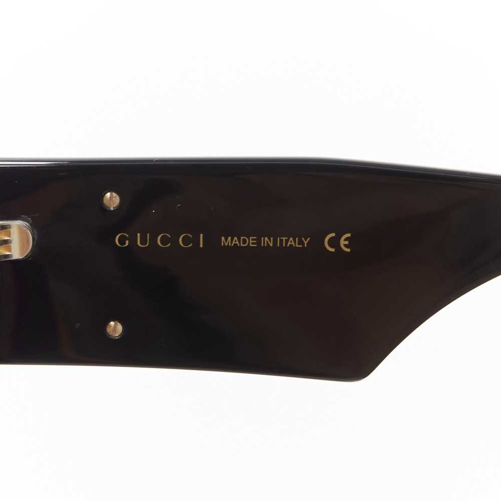 Gucci GUCCI GG0956S black gold GG logo yellow len… - image 7