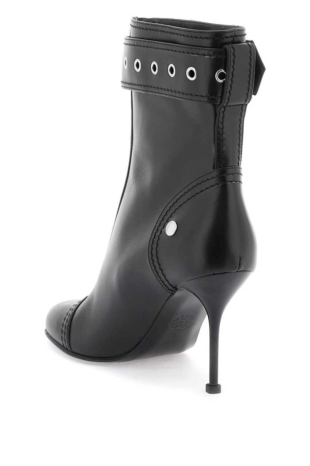 Alexander McQueen o1s22i1n1024 Leather Ankle Boot… - image 3