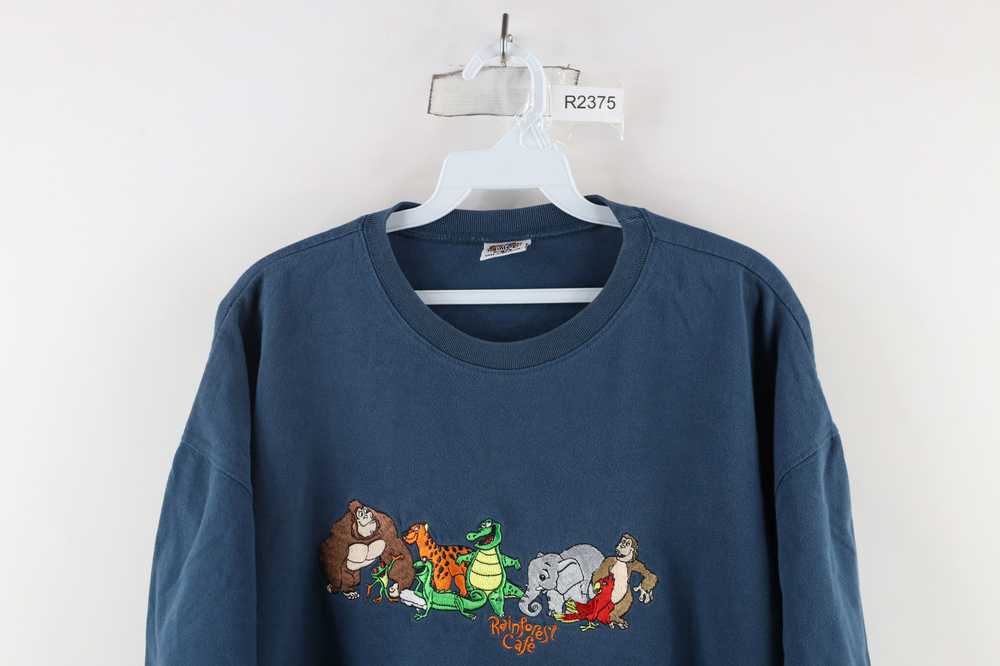 Vintage Vintage 90s Rainforest Cafe Animals Short… - image 2