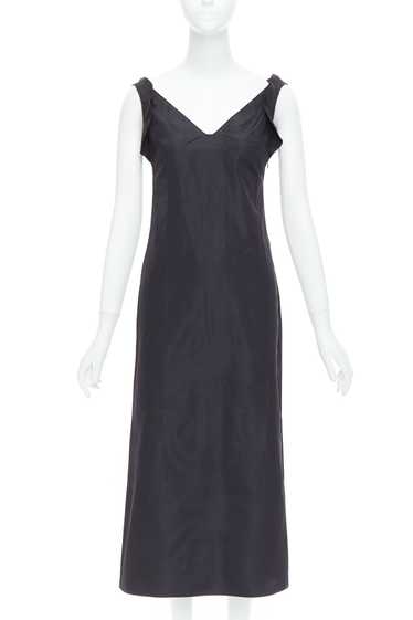 Miu Miu MIU MIU FW98 Vintage black silk blend ruff