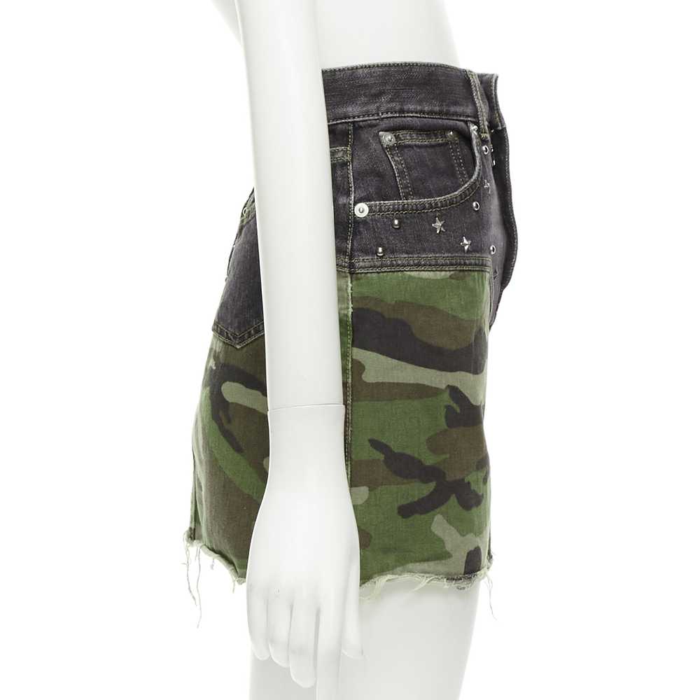 Saint Laurent Paris SAINT LAURENT 2015 green camo… - image 4