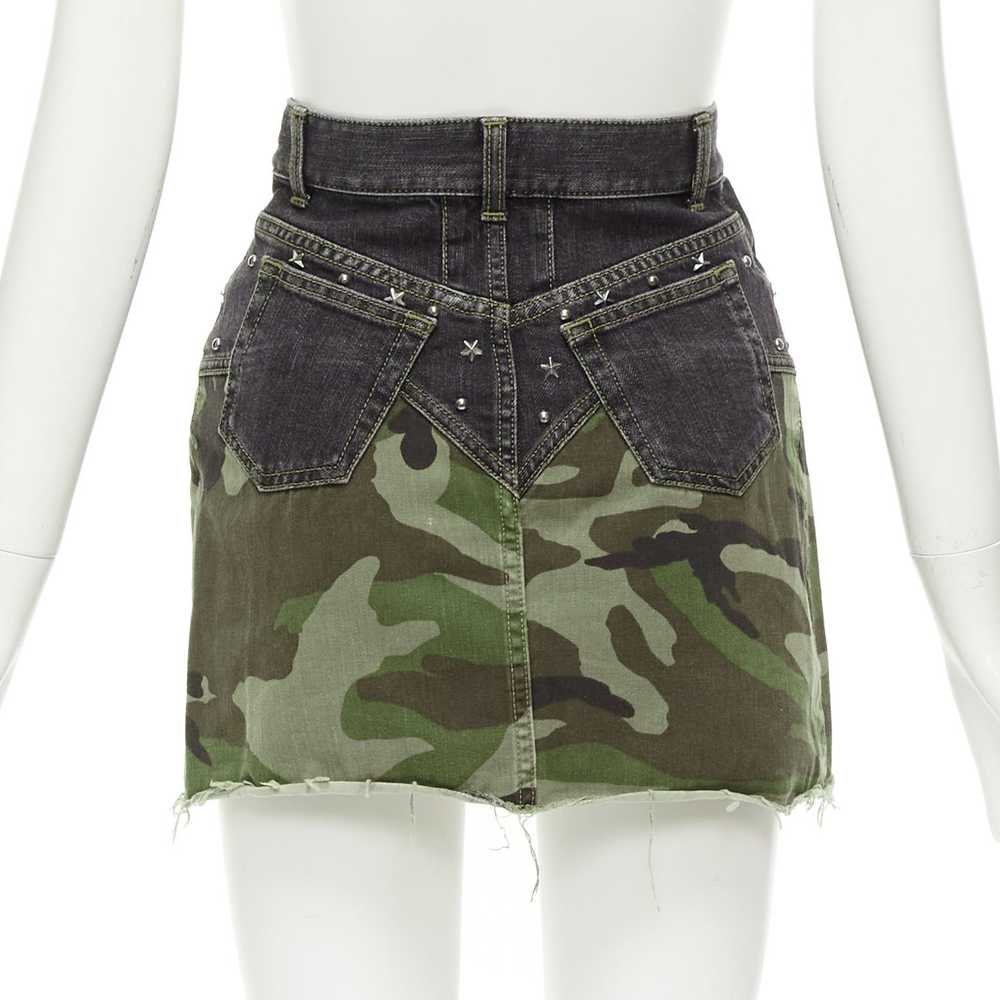 Saint Laurent Paris SAINT LAURENT 2015 green camo… - image 5