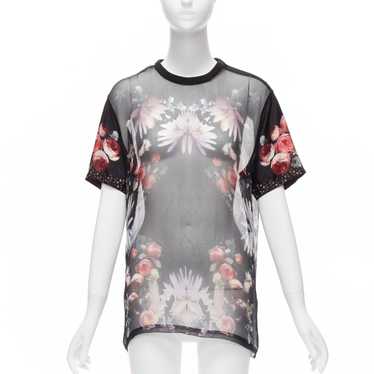 Givenchy GIVENCHY RICCARDO TISCI red black floral… - image 1