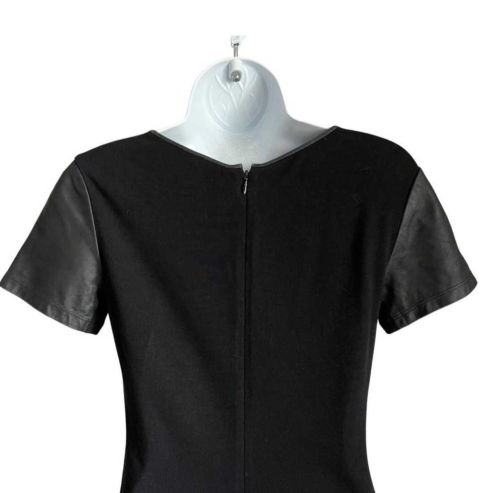 Theory Theory Leilana Black Short Sleeve Bodycon … - image 10