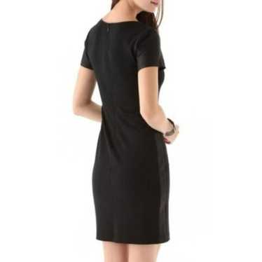 Theory Theory Leilana Black Short Sleeve Bodycon … - image 1