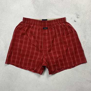 Burberry lot Men’s Authentic Boxer Shorts Beige/Plaid/Red Size Small Lot of cheapest 2