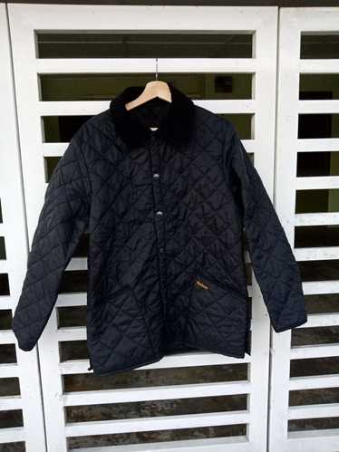 Barbour × Military Barbour Liddesdale Black Quilte