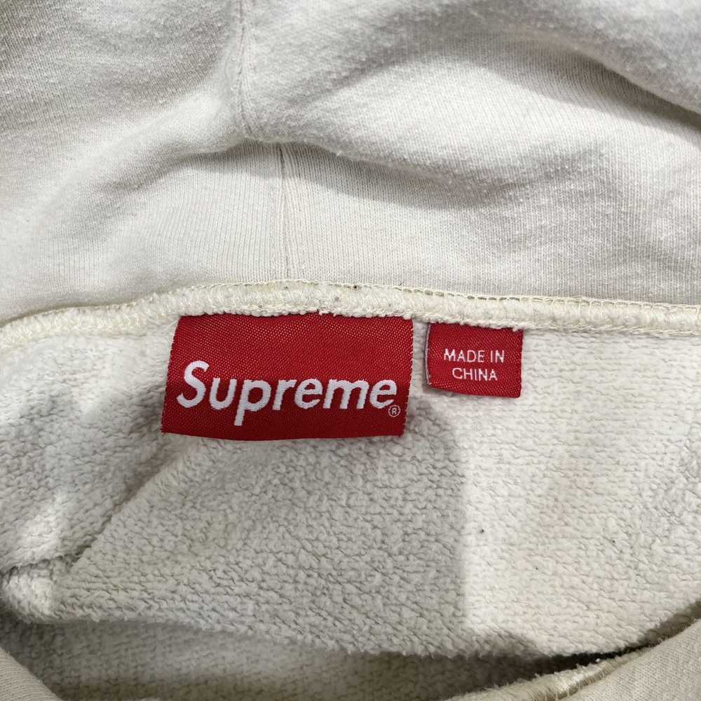 Supreme Supreme Beaded Hooded Sweatshirt Natural - image 3